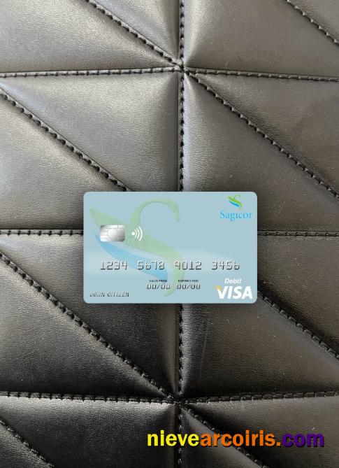 Jamaica Sagicor Bank visa debit card photolook